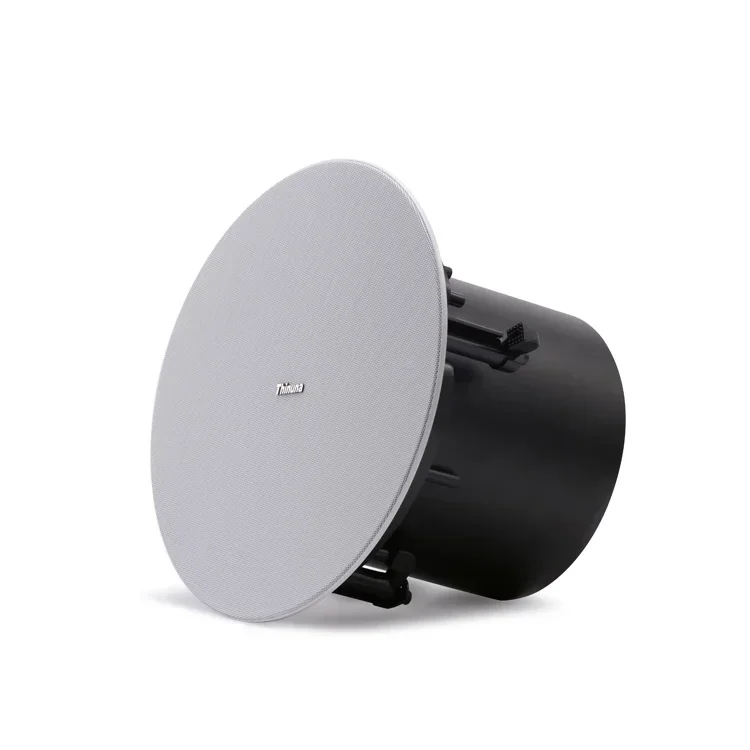 2025 Thinuna MS-8CT II Hochwertiger 8 Ohm 100 W Koaxial-Deckenlautsprecher mit rückseitiger Abdeckung für Restaurant-Hintergrundmusik-PA-System
