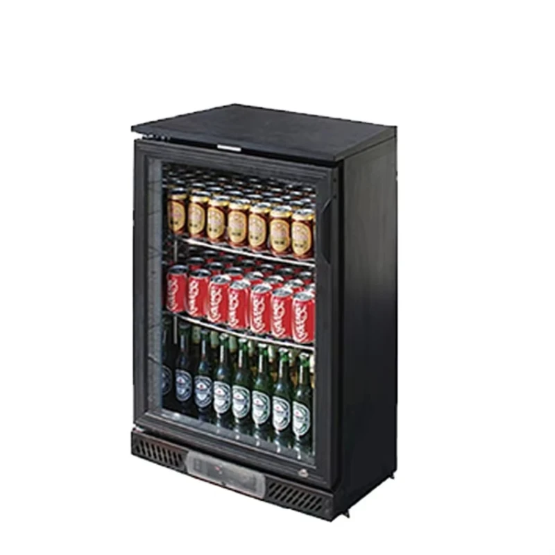 Beverage Cooler Fresh Beverage Single Door Cold Drink Commercial Supermarket Beer Refrigerator