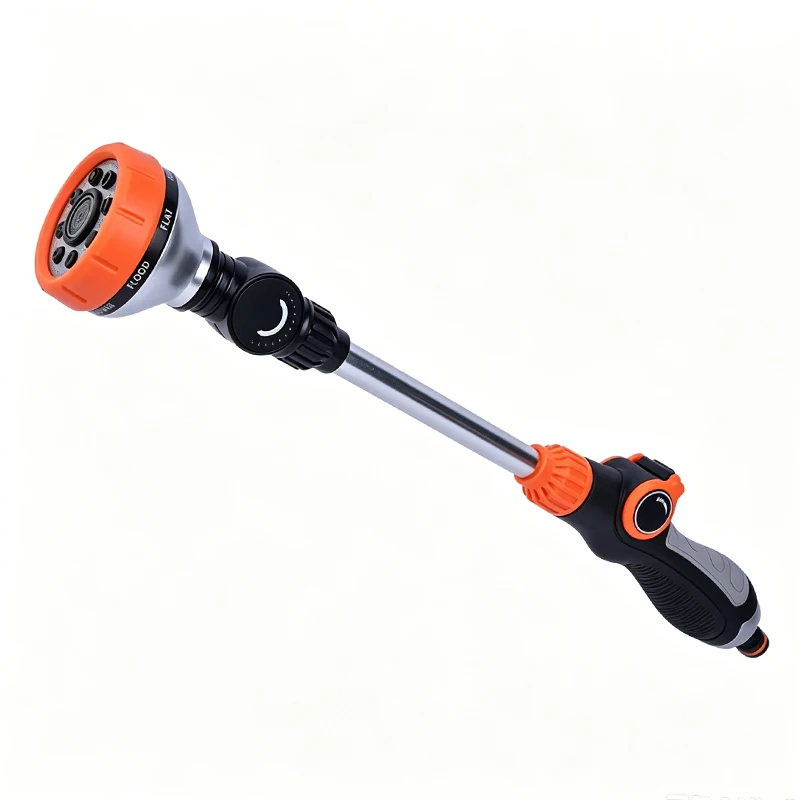 NEW Garden Sprayer Wand Ergonomic Anti Slip ABS TPR Multifunctional 8 Patterns Powerful Garden Hose Wand for Agriculture ﻿