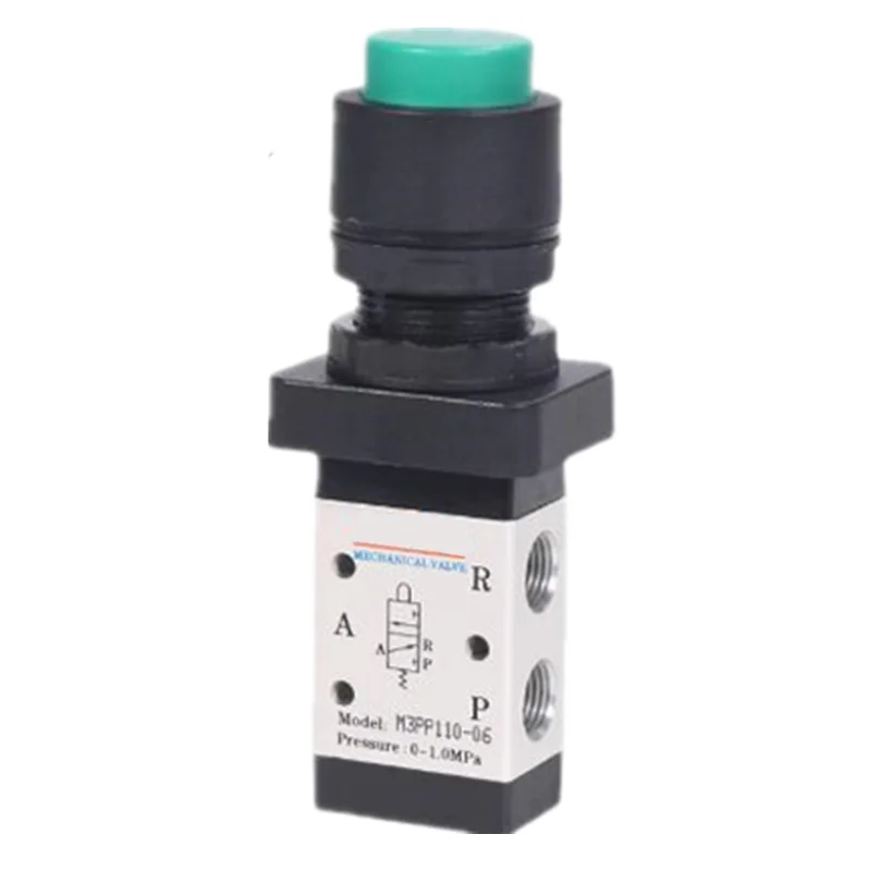 M3 Series Mechanical Valve M3PP110 M3PP210 Pneumatic Manual Control Valve