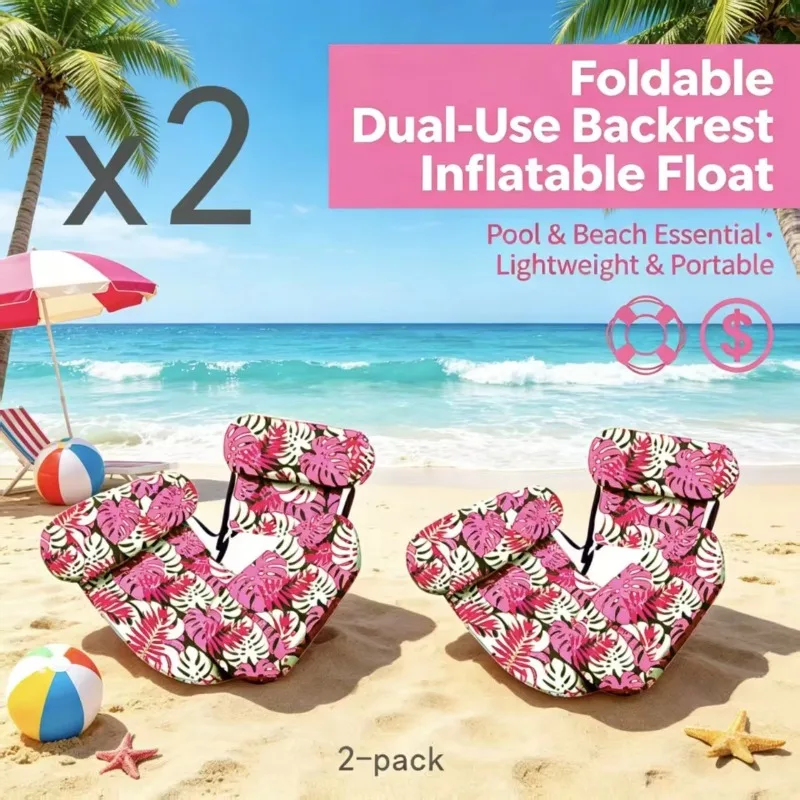 Inflatable water floating recliner floating bed seat PVC sofa