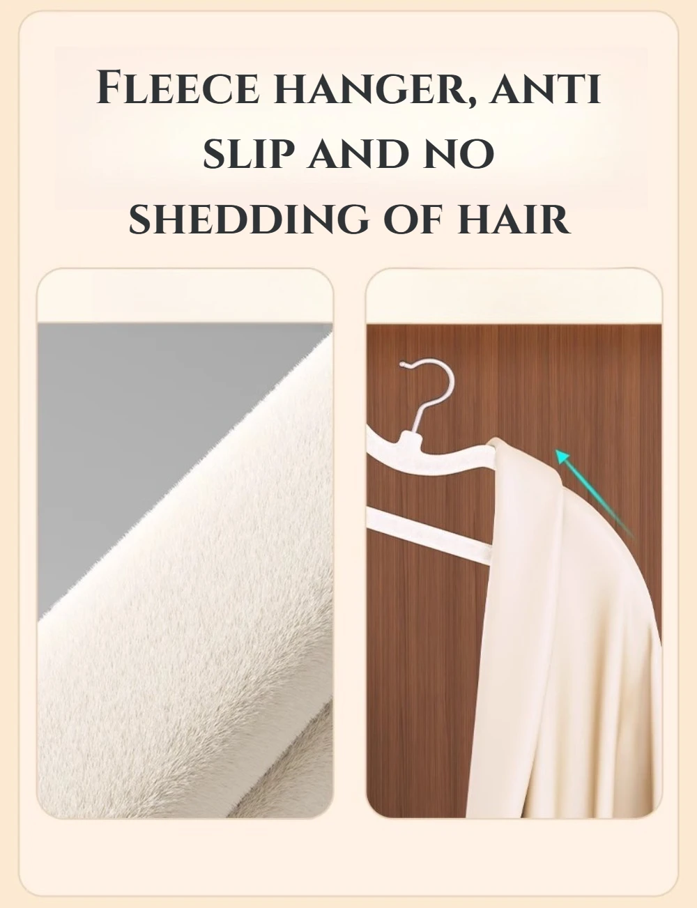 مجموعة من عشرة شماعات غير قابلة للانزلاق ولا تترك علامات للاستخدام اليومي في المنزل، بالإضافة إلى الشماعات السميكة للاستخدام المنزلي #5