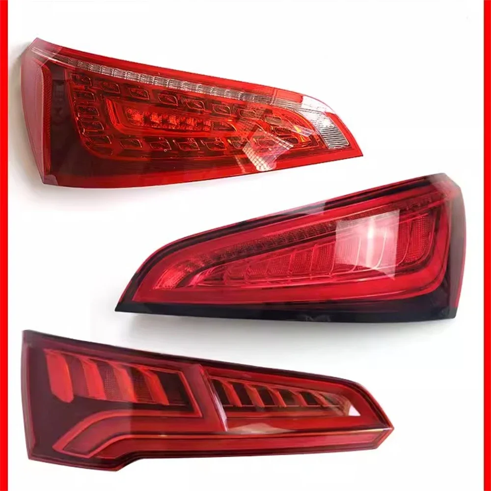 

Задний фонарь автомобиля в сборе для Audi Q5 Q5L, задний фонарь, светодиодный указатель поворота, фонарь заднего хода, стоп-сигнал, 2 шт.