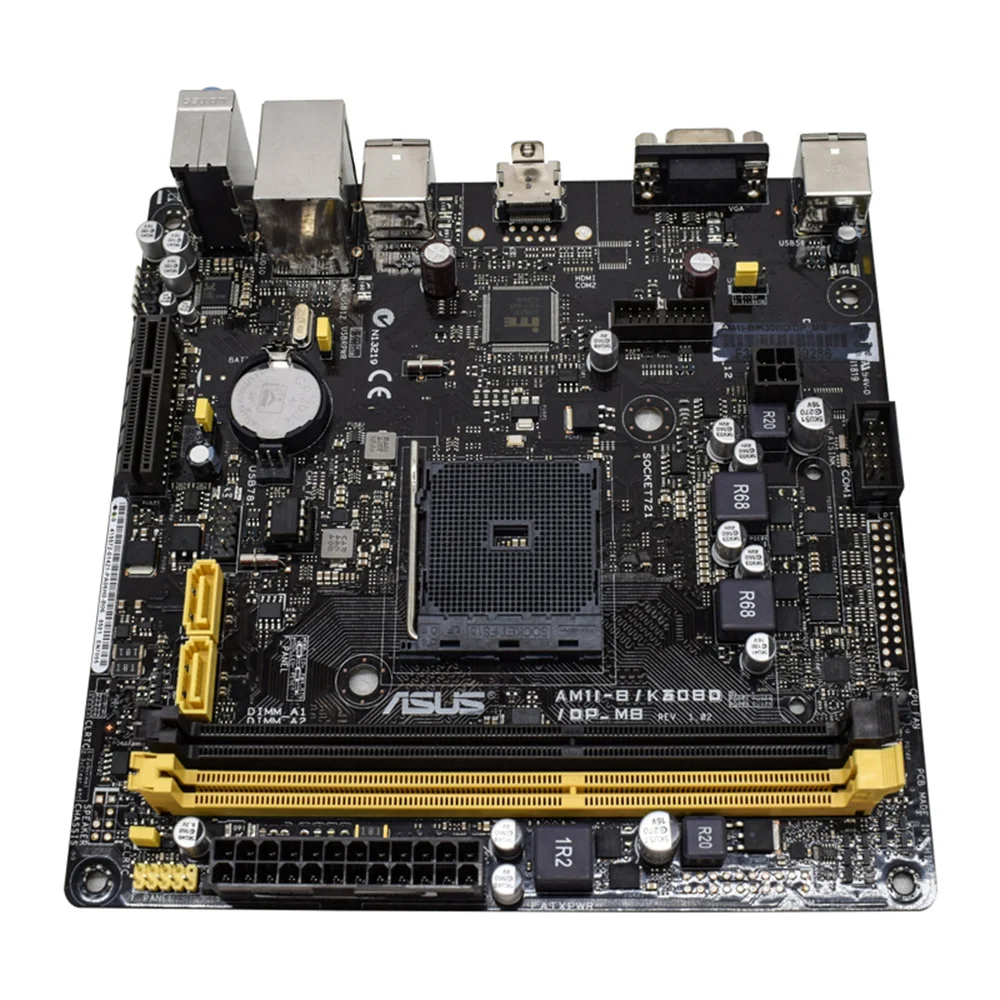 AM1 Motherboard kit Asus AM1I-B/K30BD/DP_MB with AMD x4 5350 cpus+ heat sink AM1I Motherboards kit  SATAIII DDR3 mini ITX