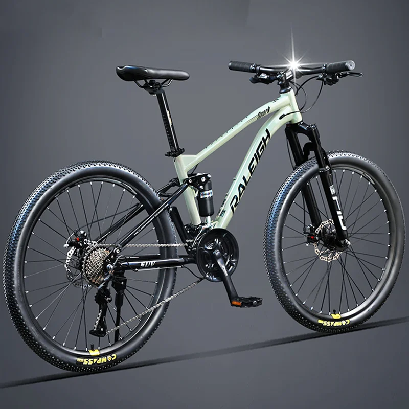 Mountain Bike Soft Tail Dual Damping Mountain Bicycle, Downhill Off-road Bike, Cross Country MTB, 26 \