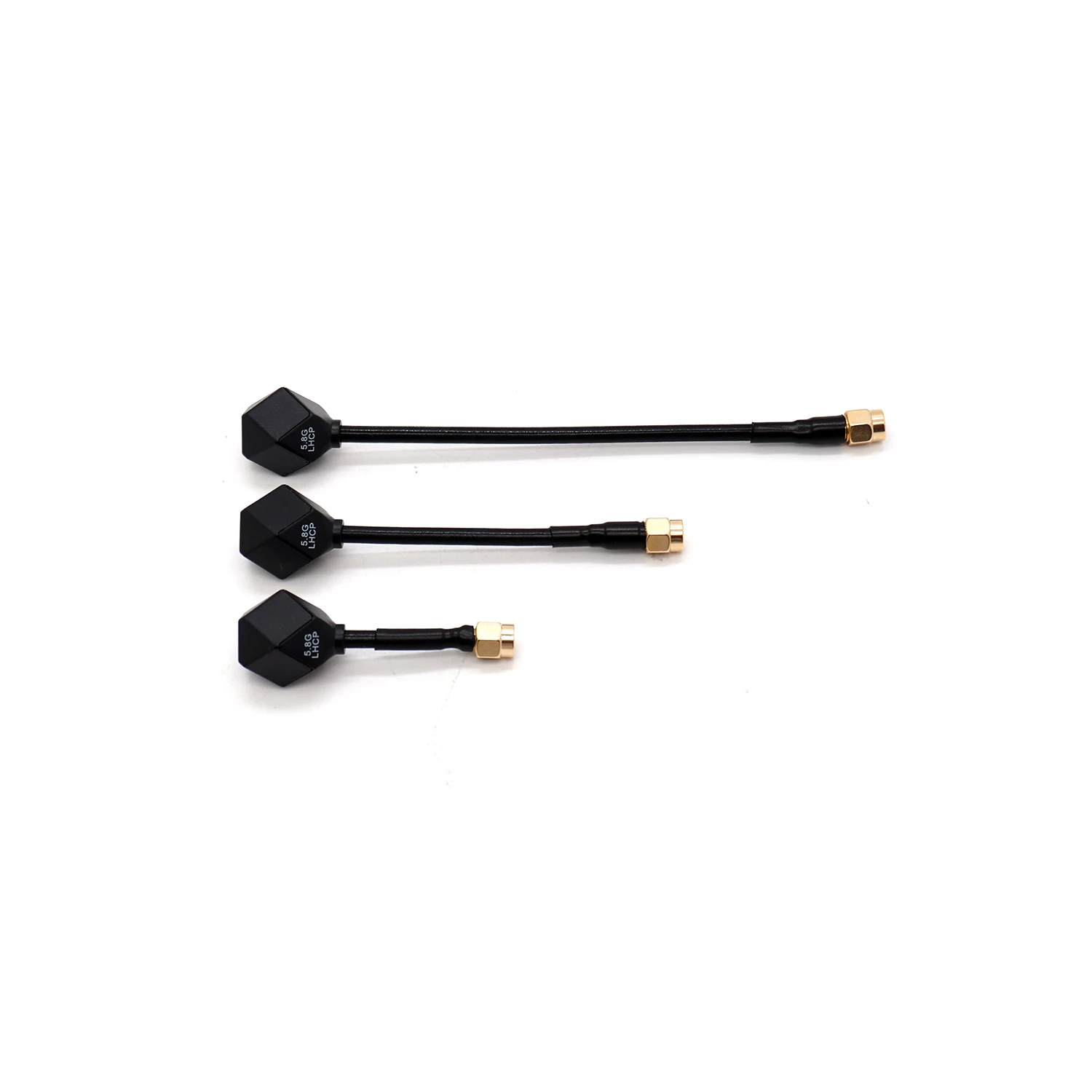 Antena ligera de 5,8 Ghz SMA RPSMA LHCP/RHCP antena de 60MM/100MM/150MM para RC FPV Freestyle Racing Drone accesorios de actualización