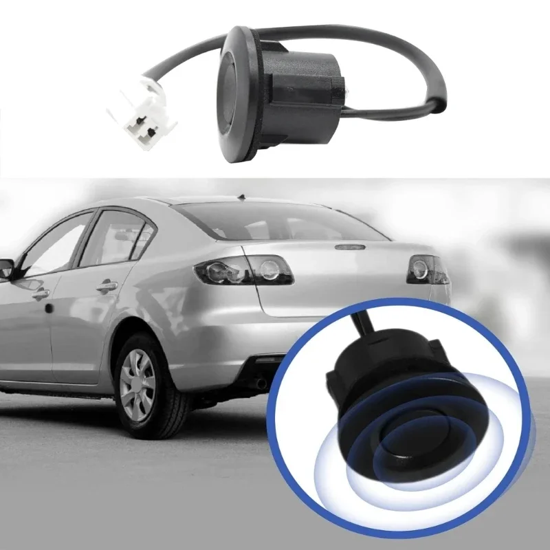 Car Accessory Hatchback Rear Liftgate Button BBN9624B0C08 for 3 Tailgate Button Black BBN9-62-4B0C-08