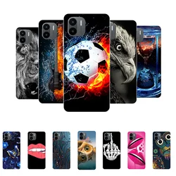 for Redmi A1 2022 Case Redmi A2 Football Soft Silicone Back Cases for Xiaomi Redmi A1 Phone Cover for RedmiA1 A2+ etui Funda