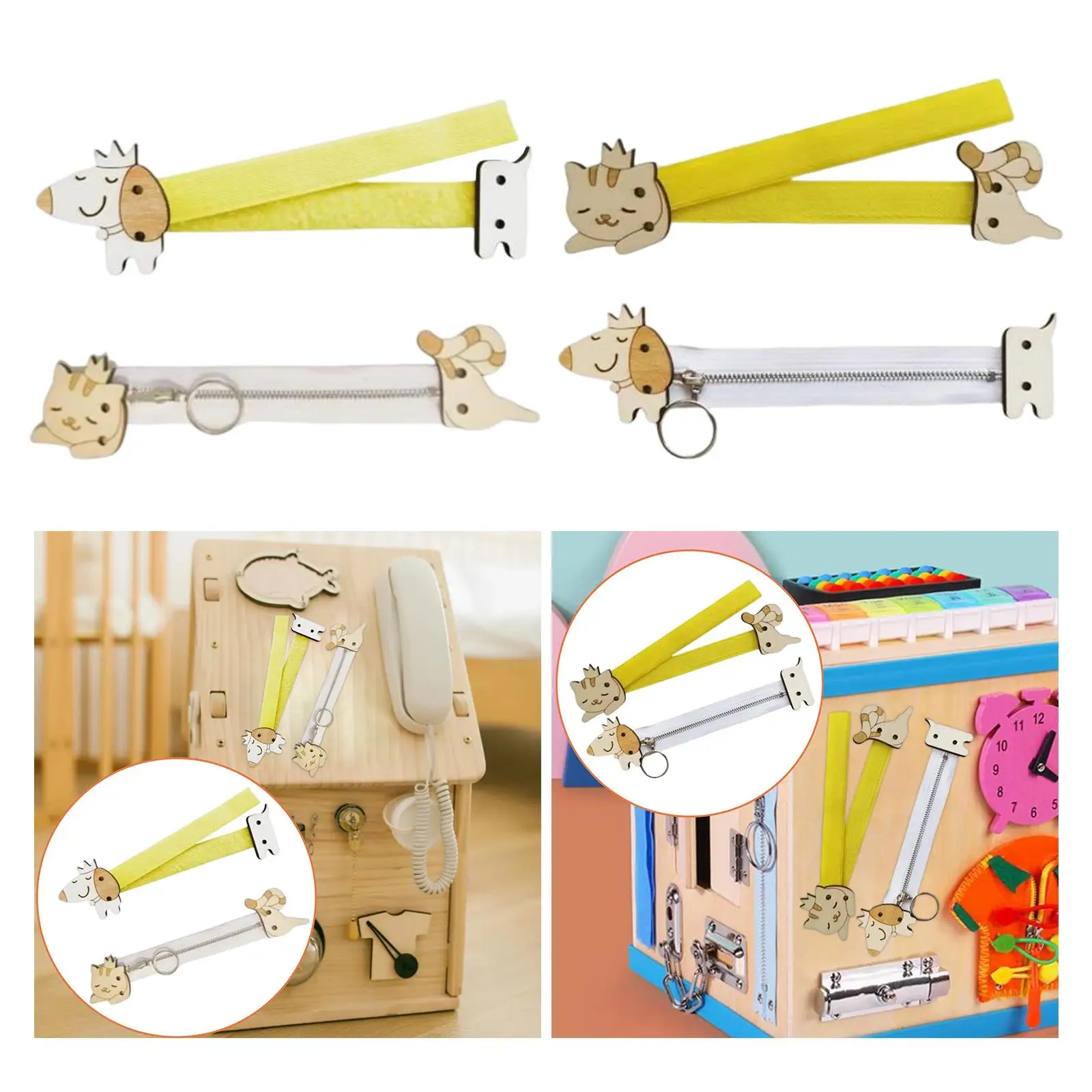 Pièces de planche occupée pour tout-petits, jouets de bricolage, matériaux pour les tout-petits, filles