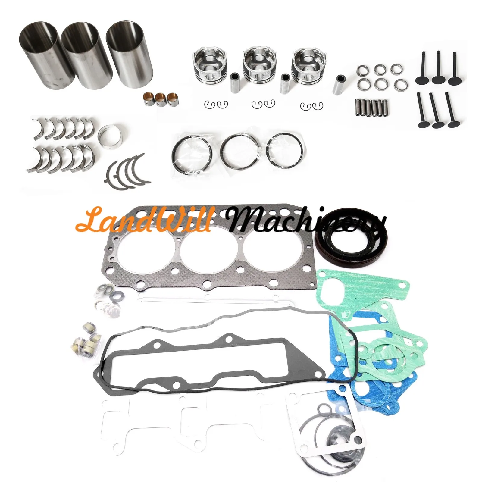 3CE1 Overhaul Rebuild Kit Fits For Isuzu Engine