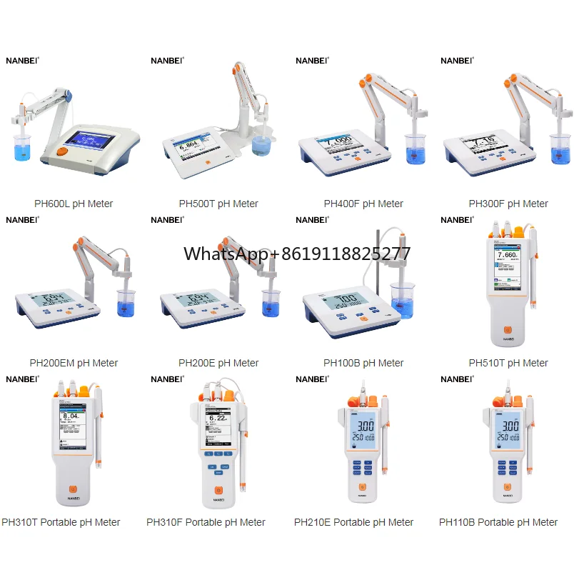 Detector Digital de análisis de calidad del agua, medidor de pH de-2,00 a 18,00 PH