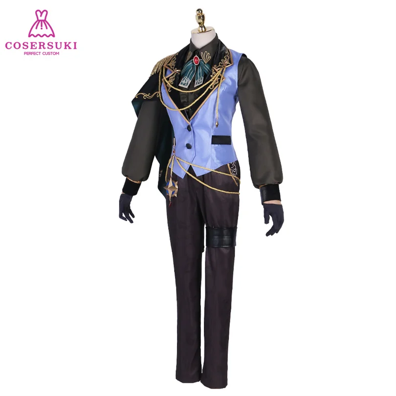 Project Sekai Abyss Knight Attire Asahina Mafuyu Cosplay Costume Halloween Carnival Outfit