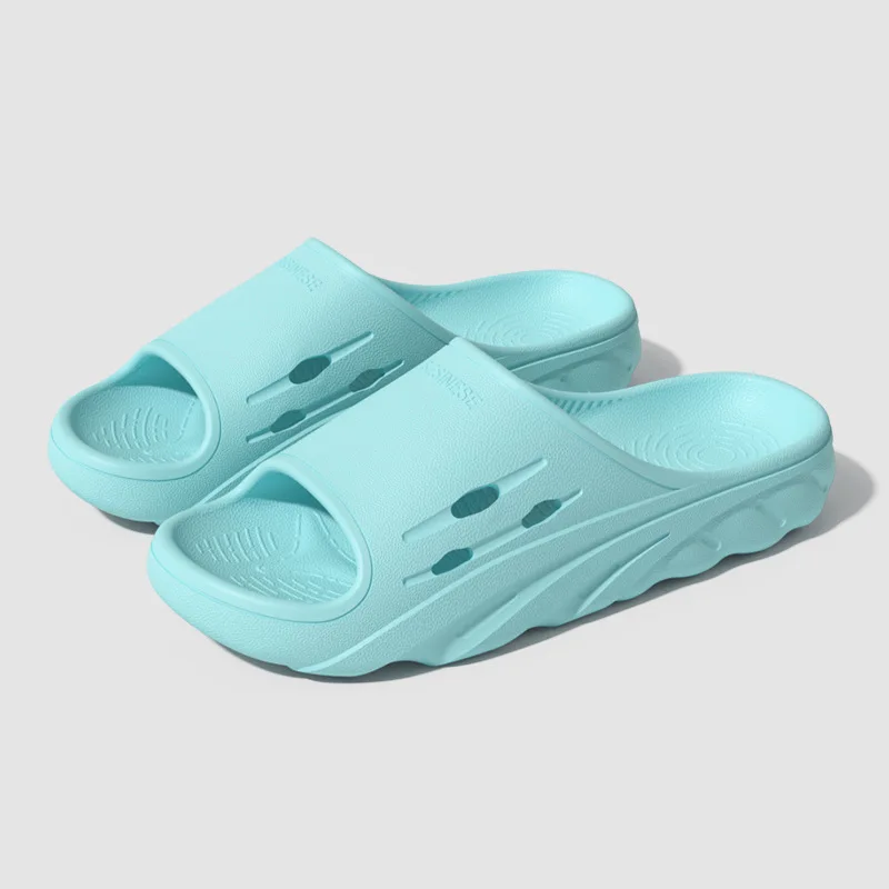 

2024EVA Summer New Soft-soled Non-slip Bathroom Couple Slippers for Bathroom Wearable OutsideSlippers Men's