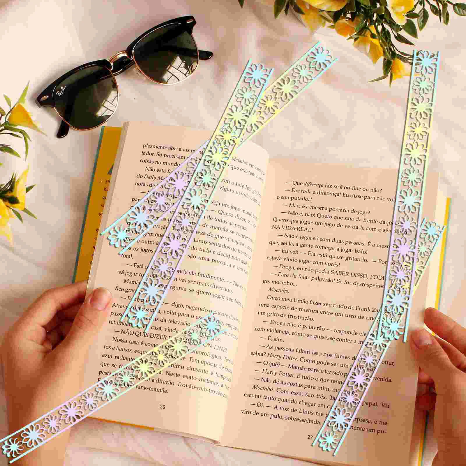 10 Pcs Pocket Decoration Scrapbooks Decorative Material Paper Lace Sticker Journal DIY