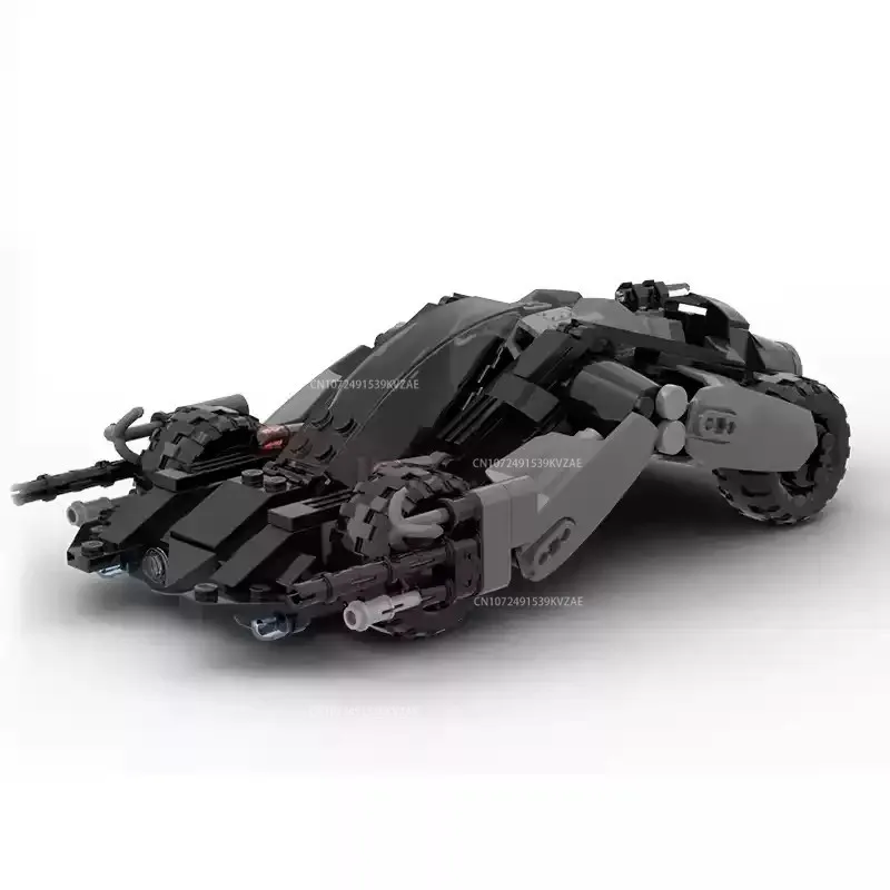 

MOC Nightwinged Cruiser High-tech Armed Vehicle Dark Mount Exquisite Movie Car Building Block Model Technical Toy Gifts