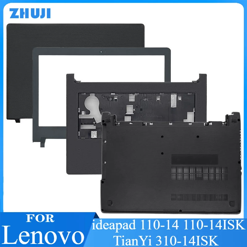 

New Laptop Case For Lenovo ideapad 110-14 110-14ISK TianYi 310-14ISK LCD Back Cover Front Bezel Palmrest Top Lowe Bottom Case