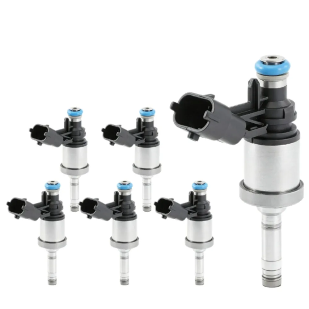 Inyector de Combustible FJ994 12638530 6 Piezas para Chevrolet Traverse Camaro GMC Acadia Buick Enclave LaCrosse Cadillac CTS 3.6L 2009-2011