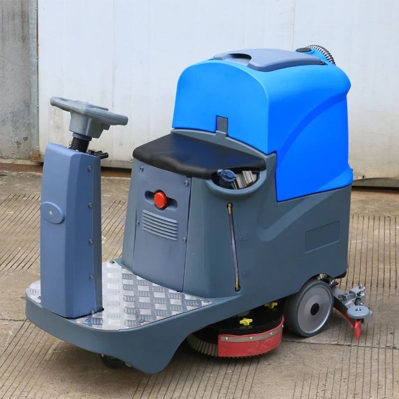 Floor Sweepers Ride-on High Efficiency Small Battery Powered Floor Cleaning Scrubber Machine for Hospital Tile Floor Washing