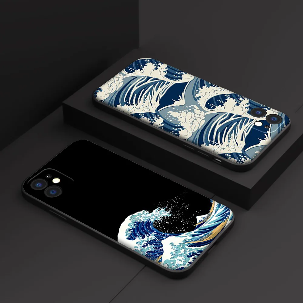 Case for Huawei Nova 5T 4E 3i 3 2 2i Y6 Y6P Y7 Y9 Honor 20 20s 9X 7C New Cover TW161 The Great Wave Art Japan