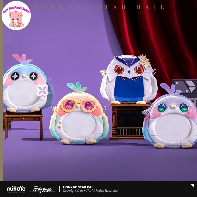 

Official Game Aventurine Trailblazer Boothill Honkai Star Rail Multifunctional Shoulder Bag Mihoyo Cosplay Plush Doll Bags