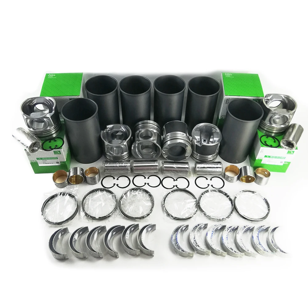 

6UZ1 Cylinder Liner Piston Kit Ring Bearing 1-87813074-0 1-87813126-0 1-87813632-0 for Isuzu Engine Overhaul Repair Kit