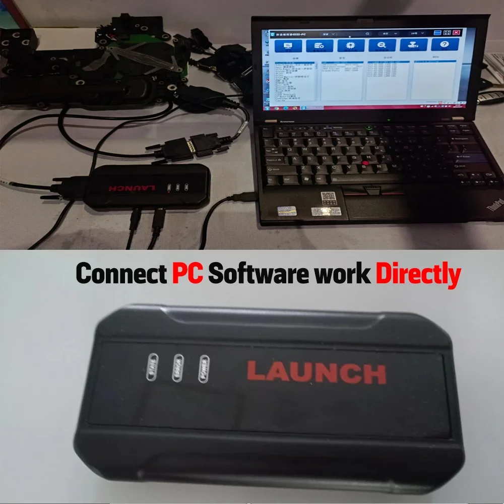 LAUNCH X-431 ECU & TCU Programmer Clone Tool Standalone PC Version Supports Checksum Correction, Data Processing, Anti-Theft