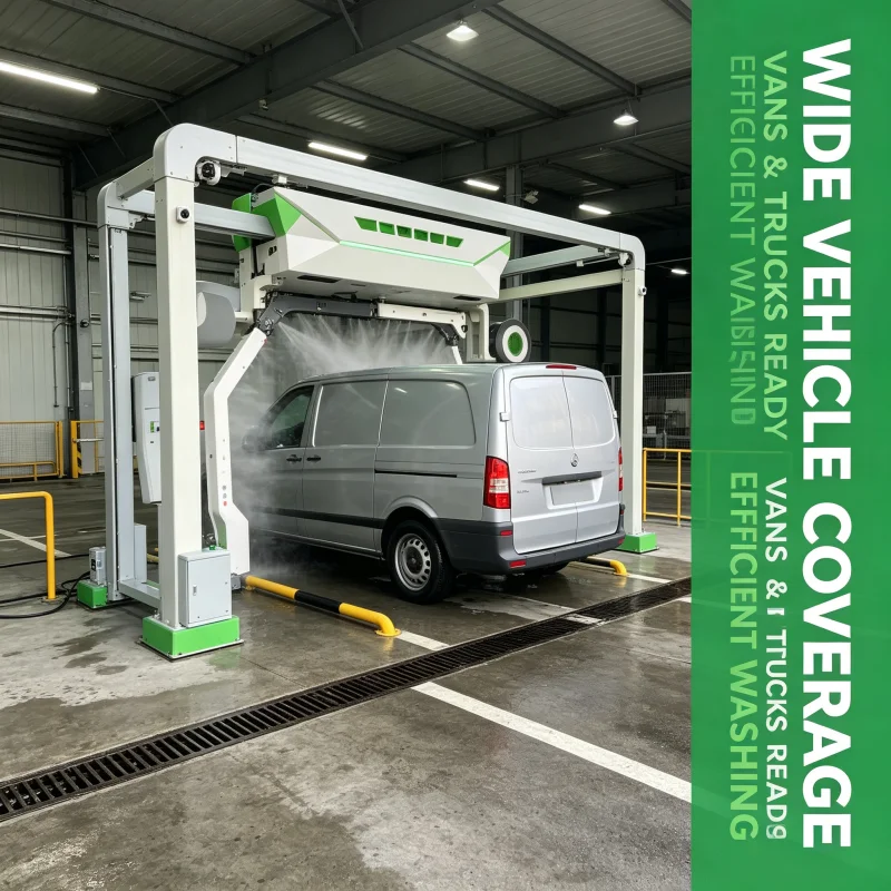 Robotic Car Wash System 360 with High Pressure Underchassis Wash Function for Professional Auto Detailing Shops and Stations