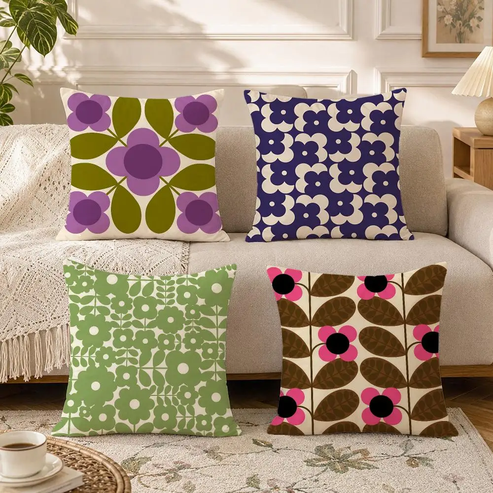 Brand-Orla KielyS Cushion Cover Soft Square Throw Pillow Covers Set for Sofa Bedroom Car Home Decoration