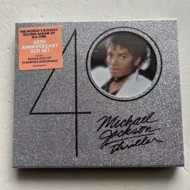 

Brand New CD, The King of Pop MJ - Michael Jackson, Thriller 40 2CD, 40th Anniversary High-quality Selected Memorial Edition