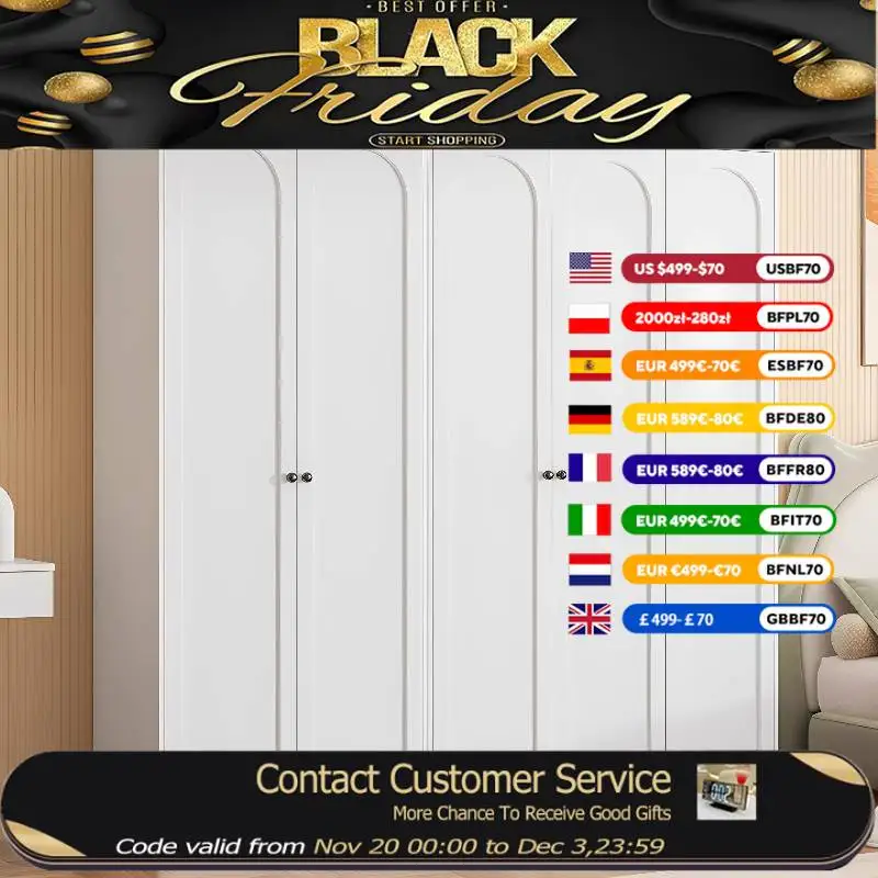 

Modular 3 Doors Wardrobes Hanging Clothes Luxury Display Bedroom Closet Storage Space Saving Guarda Roupa Furniture Home