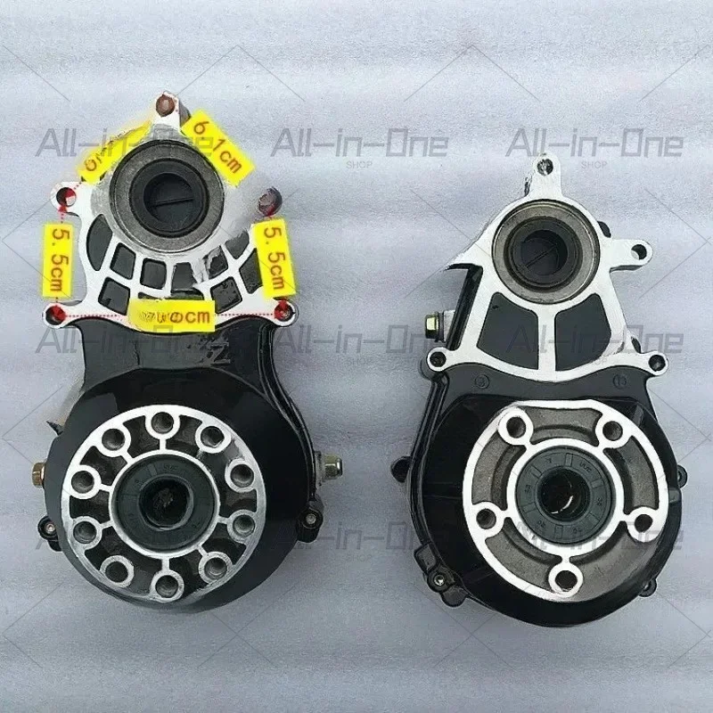5-hole 16-tooth 18-tooth Split Motor Differential Assembly with High and Low Gearboxes for Electric Tricycles