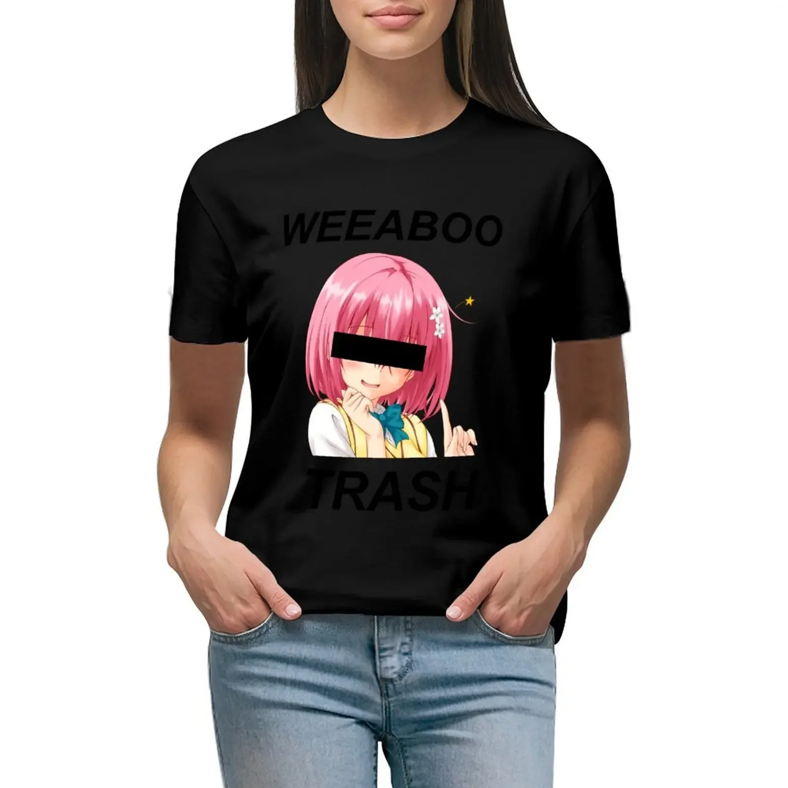 

weeaboo trash T-Shirt customs vintage clothes korean fashion korean Women's clothes