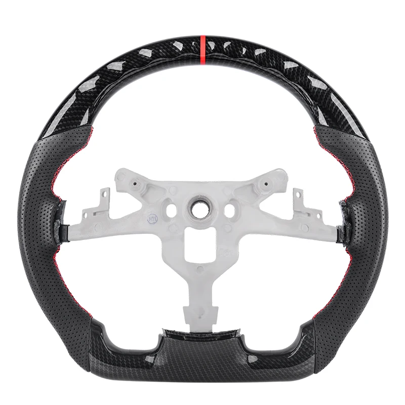 Hydro-Dip Carbon Fiber Steering Wheel For Chevrolet Corvette C6 Z06 ZR1 2006 2007 2008 2009 2010 2011 Racing Sport Wheel