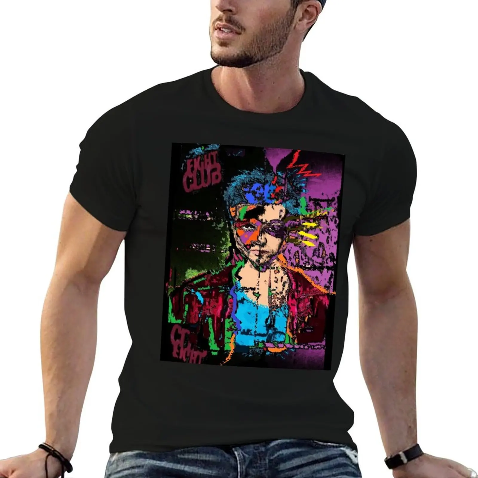 

The First Rule of Fight Club T-Shirt man t shirt heavy cotton man t shirts high quality luxury brand T-Shirt