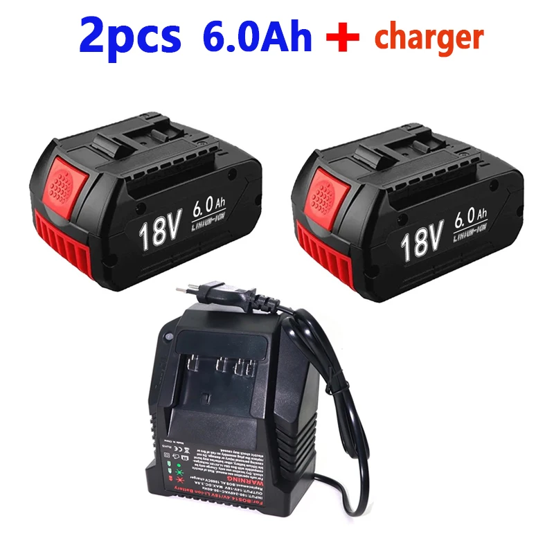 NEW  BOSCH 18V Battery BAT609 BAT610 For Bosch 18V Professional 18V Li-ion Battery Drill Battery GBA18V GSR18V BAT618 BAT619