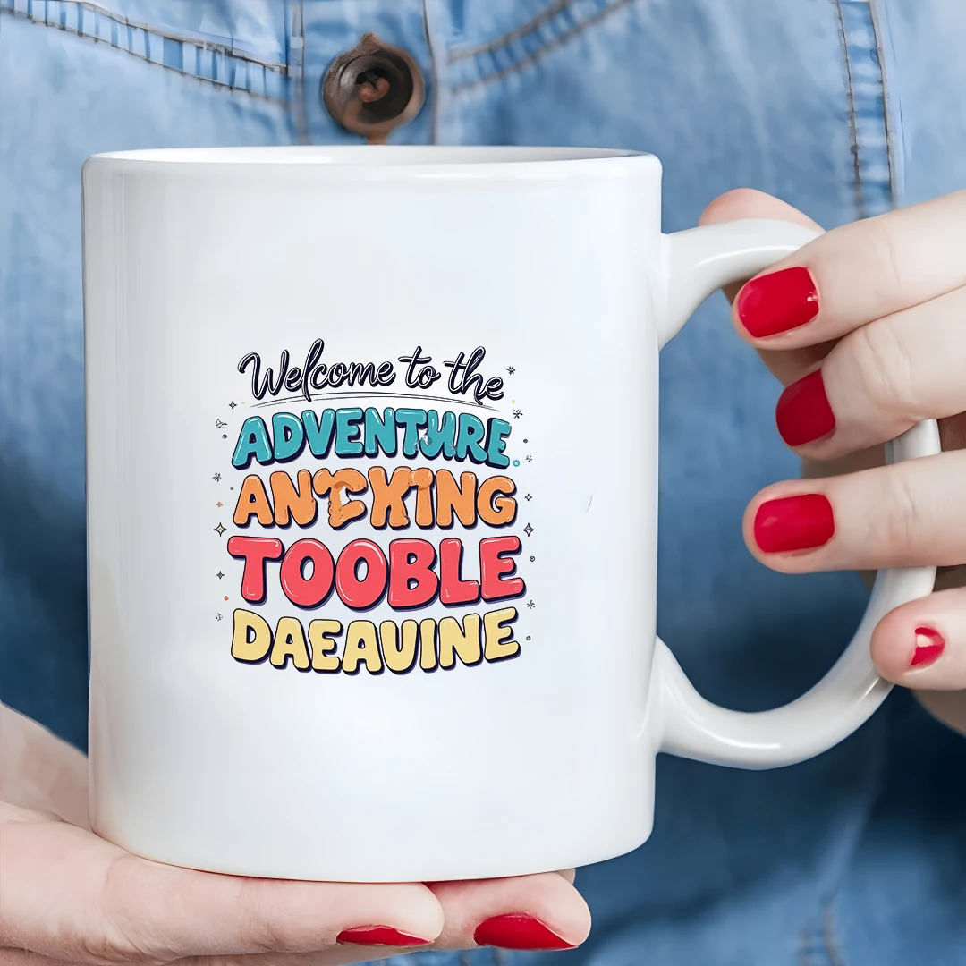 

11oz Cartoon Mug + Adventure Paradise AneKing New Arrival! Kids Hot Drink Cup Christmas Gift Essential for Home Office