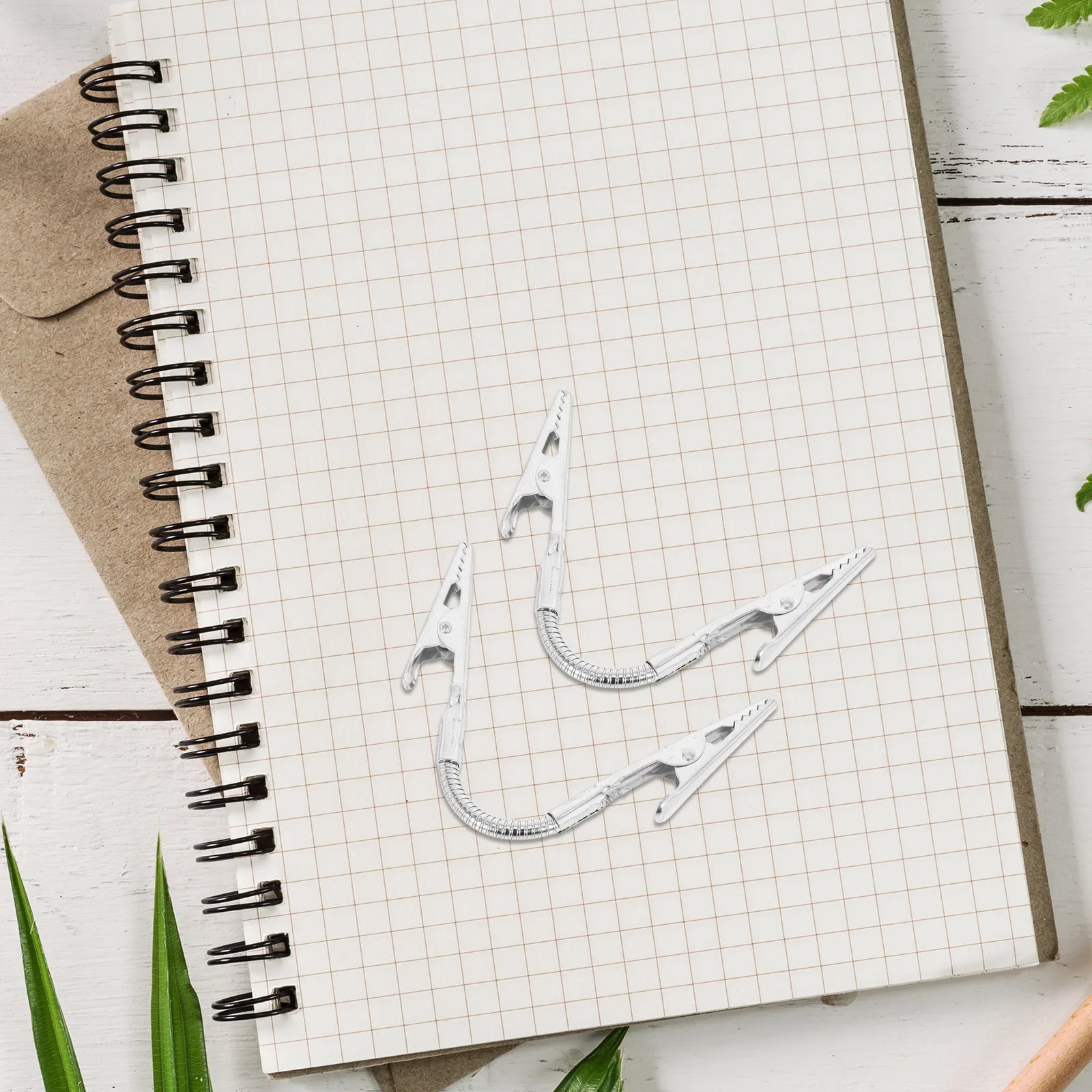 4 قطعة حامل مشبك مذكرة على الوجهين خرطوم مرن قابل للتعديل رقم الجدول بطاقة صور ملاحظة كليب لمطعم الأحداث #2