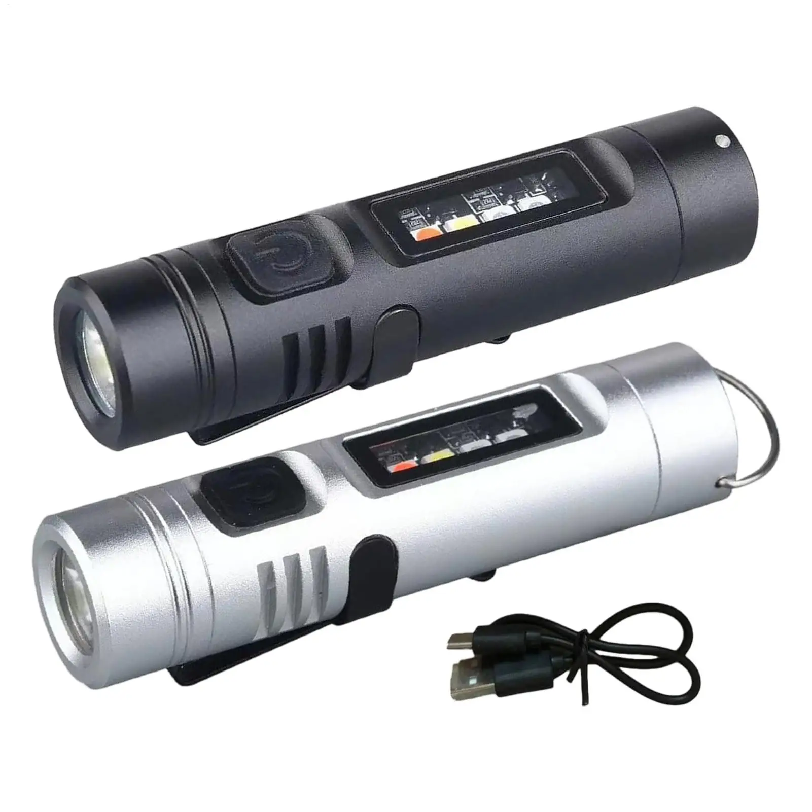 Mini Flashlights Tiny Multi-Functional 3 Modes Mini Flash Light For Camping For Night Walking Fishing Hiking Traveling Reading