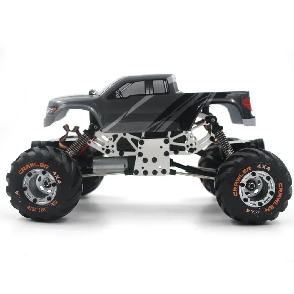 RCtown HBX 2098B 1/24 4WD Mini RC سيارة الزاحف هيكل معدني للأطفال لعبة الكبار #4