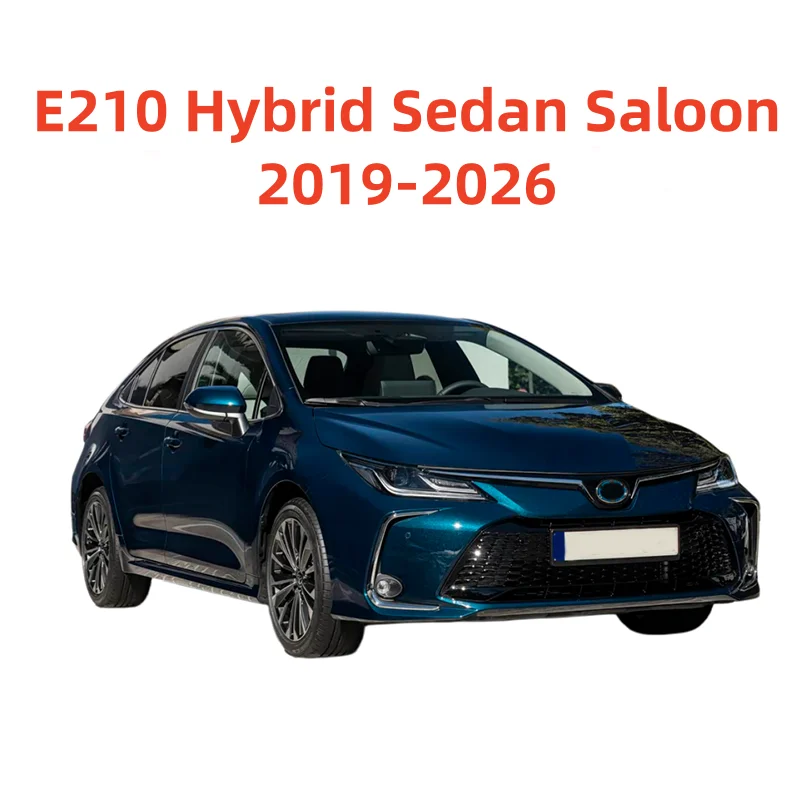For Toyota Corolla Sedan Saloon‌ Hybrid 2019 -2026 Chrome Head Grille Fence Decoration strip Cover Trim Sticker Car