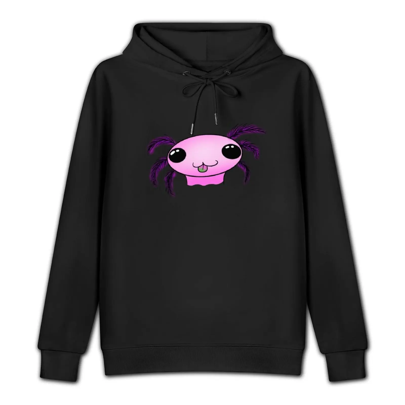 Derpy Axolotl Pullover Hoodie men clothes mens hoodie