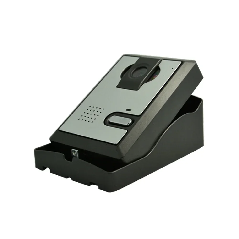 1Set 7" Color Screen Wire 1 Camera 2 Display Video Door Phone Intercom System Talk Back Door Bell for Visitor Waterproof Camera