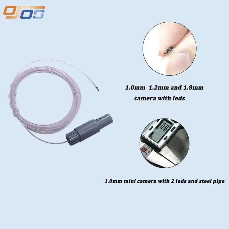 AP08 for OCHTA10 1.0mm Ultra Slim Digital Camera Module Dual LEDs 2.5m Cable Medical Component for Imaging