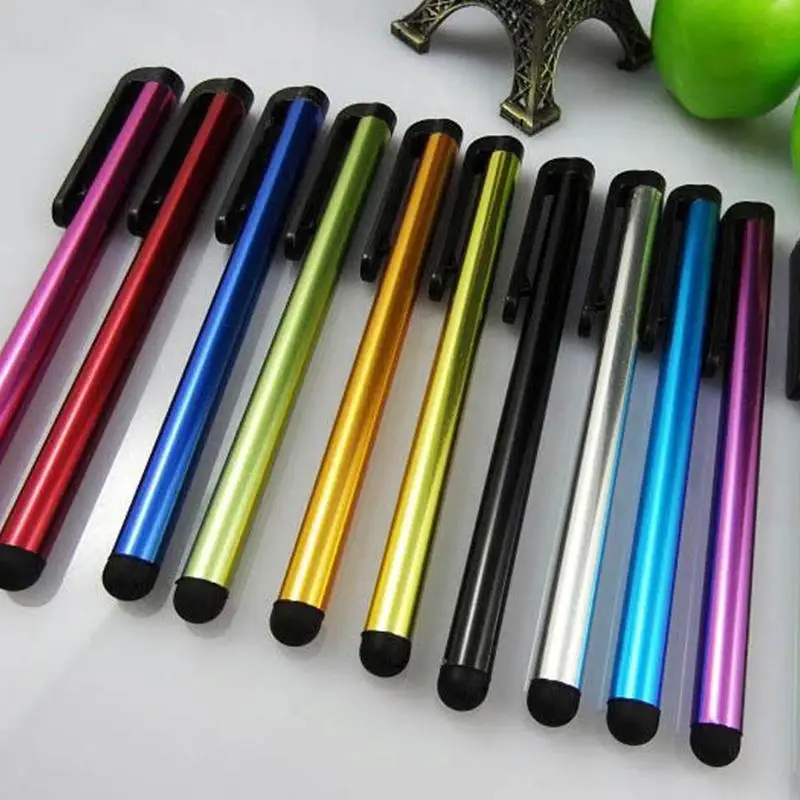 Stylus Pen for Touch Screen Random Color 10Pcs Universal Capacitive Pen for iPad iPhone Samsung Huawei Xiaomi Tablet Phone