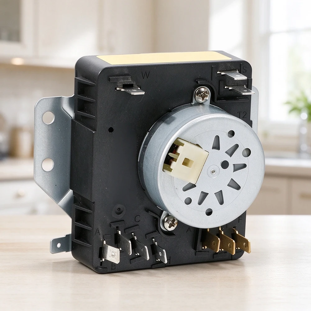 W10185976 Dryer Timer Metal Housing Precision Temperature Control Replacement Part For Kenmore Dryers Easy Installation Accessor