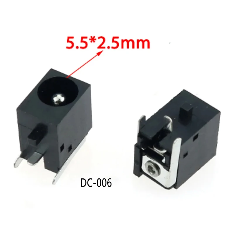 2/10 Stück DC-Stromanschlüsse 5521 5525 5,5 x 1,65 / 2,1 / 2,5 mm DC036 DC044 DC044A DC044B DC044C 3-polig 5-polig 6-polig für Laptop DC – Detail 7