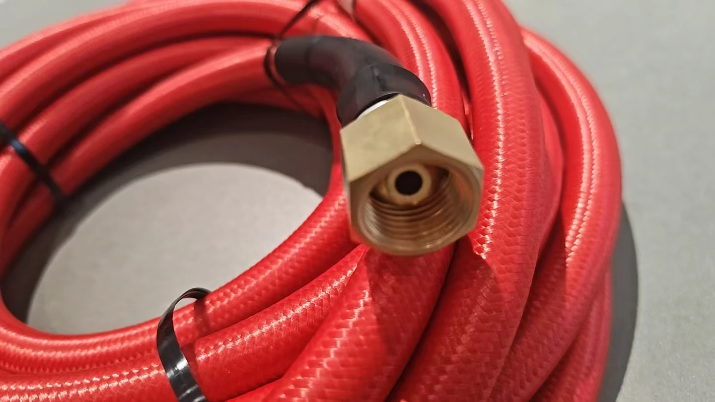 WP26 Fexible Super Soft Rubber on Braided Weave Overlay Power Cable M16*1.5 Connector