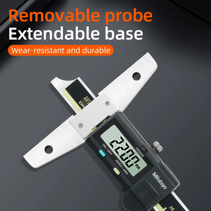 لفرجار عمق رقمي عالي الدقة 571-201/202/203 الفرجار الورنية الإلكترونية