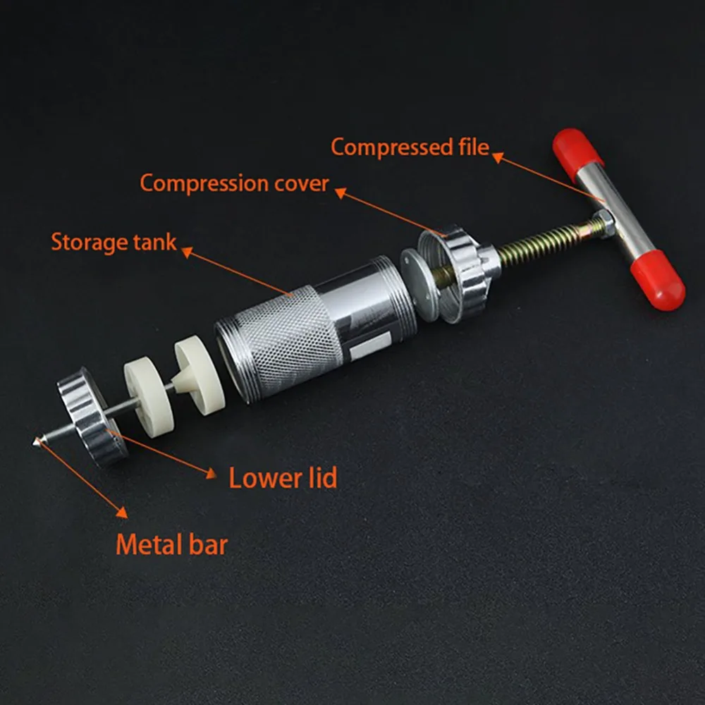 Durable Aluminum Alloy Bait Shaper Tool Easy To Use Silver Bait Maker Tool Squeezing Fishing Bait Maker For Fishing Enthusiasts