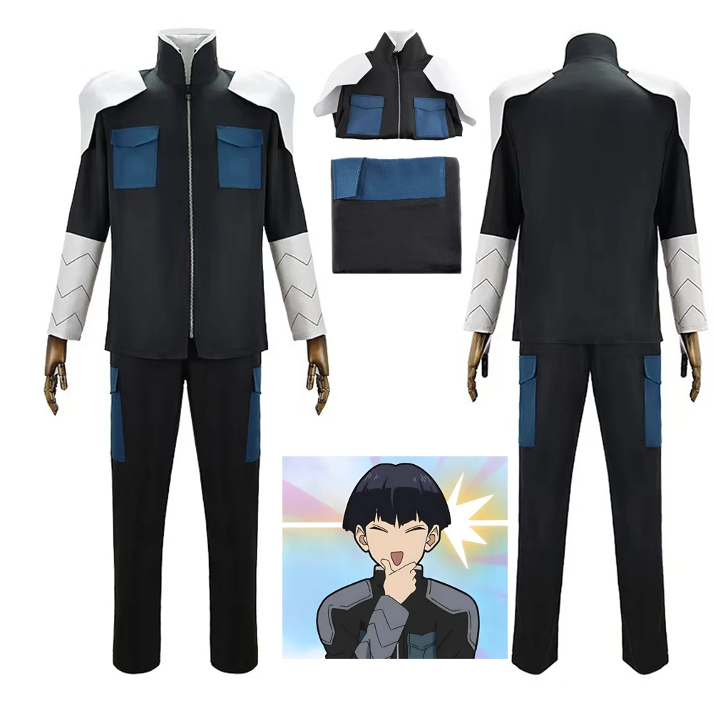 

Костюм для косплея Сосиро Хошина 2026, аниме-косплей Кайку, №8, для мужчин, взрослая одежда, наряды для Хэллоуина, фестивалей, карнавалов и вечеринок